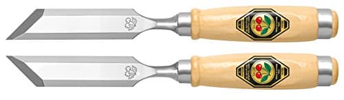 Two Cherries Two Cherries Skew Bevel Chisels, Pair of 12mm