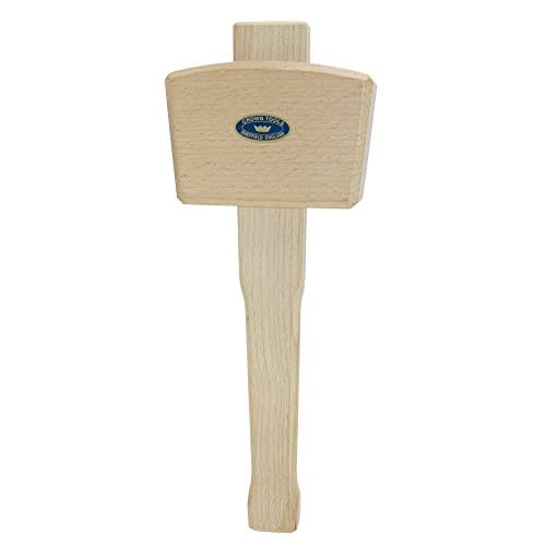 Crown Hand Tools Crown 106 Beechwood Mallet, 4-1/2 in