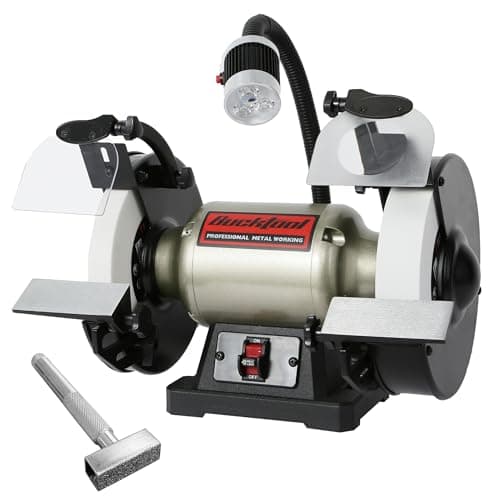 Bucktool Bucktool 8 in 3/4 HP Low Speed Bench Grinder