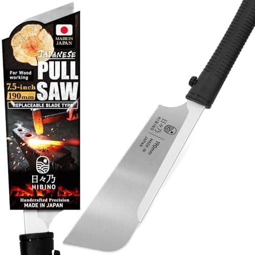 HIBINO HIBINO Kataba Pull Saw, 7.5 in 14 TPI Crosscut