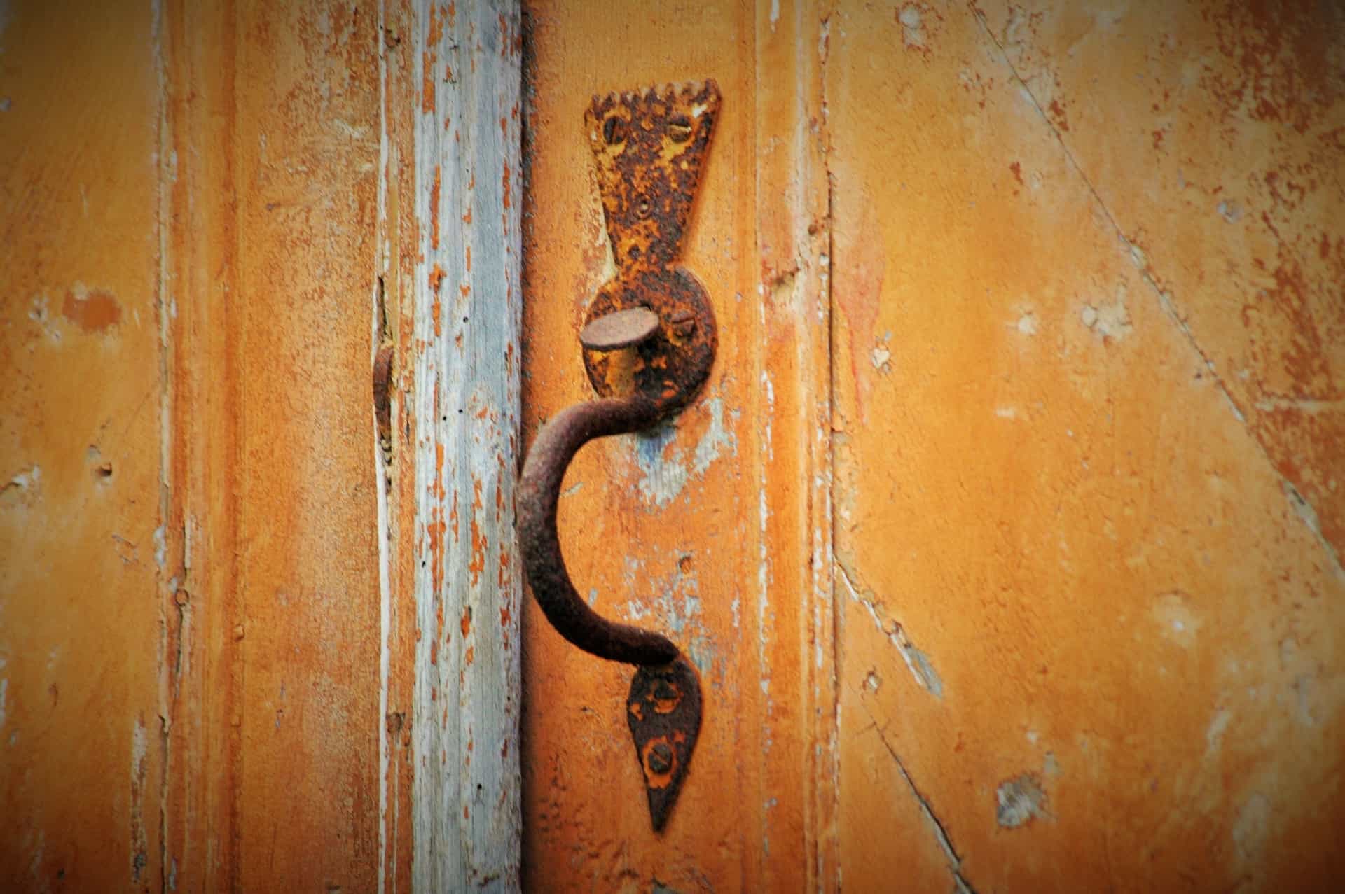 Antique hand tools showing the patina of decades of careful storage